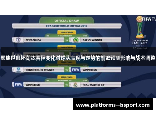 聚焦世俱杯淘汰赛程变化对球队表现与走势的前瞻预测影响与战术调整 聚焦世俱杯淘汰赛程变化对球队表现与走势的前瞻预测影响与战术调整